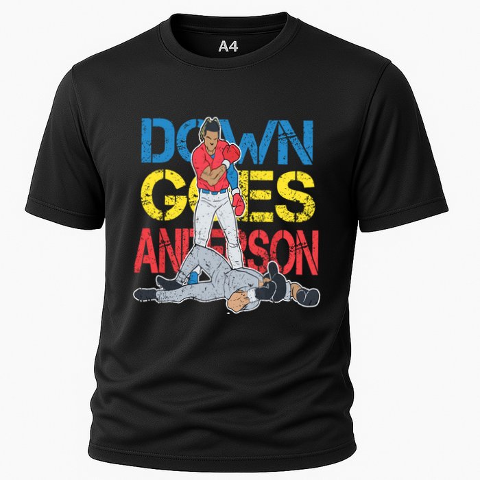 Down Goes Anderson Cooling Performance Crew T-Shirt