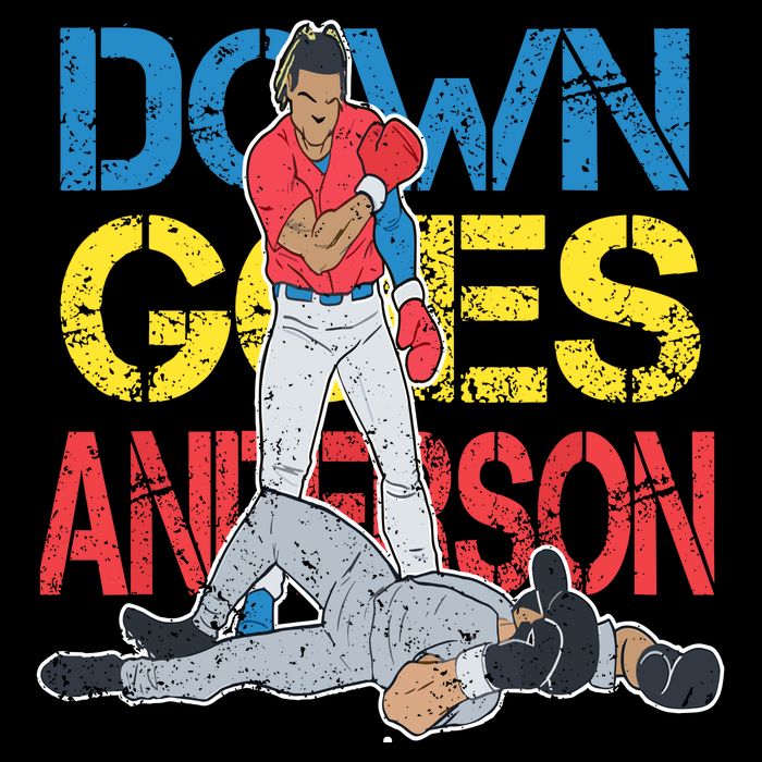 Down Goes Anderson Cooling Performance Crew T-Shirt