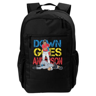 Down Goes Anderson Daily Commute Backpack