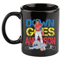 Down Goes Anderson 11oz C Handle Ceramic Mug