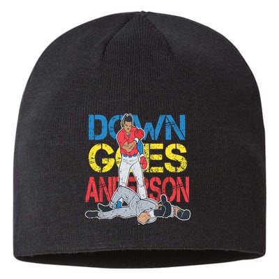 Down Goes Anderson Sustainable Beanie