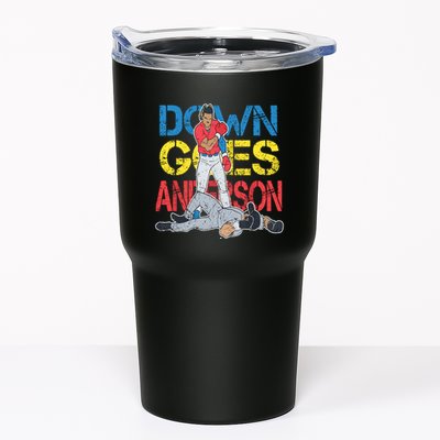 Down Goes Anderson Tumbler