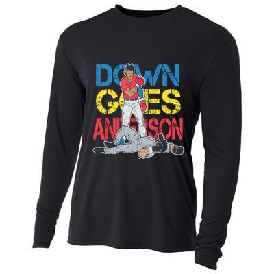 Down Goes Anderson Cooling Performance Long Sleeve Crew