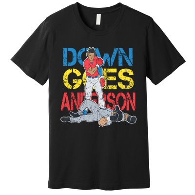 Down Goes Anderson Premium T-Shirt