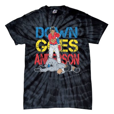 Down Goes Anderson Tie-Dye T-Shirt