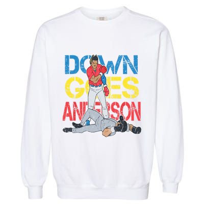 Down Goes Anderson Garment-Dyed Sweatshirt