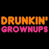 Drunkin' Grownups Adult Party Sarcastic Funny Humor City Backpack