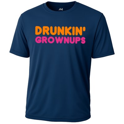 Drunkin' Grownups Adult Party Sarcastic Funny Humor Performance Shirt
