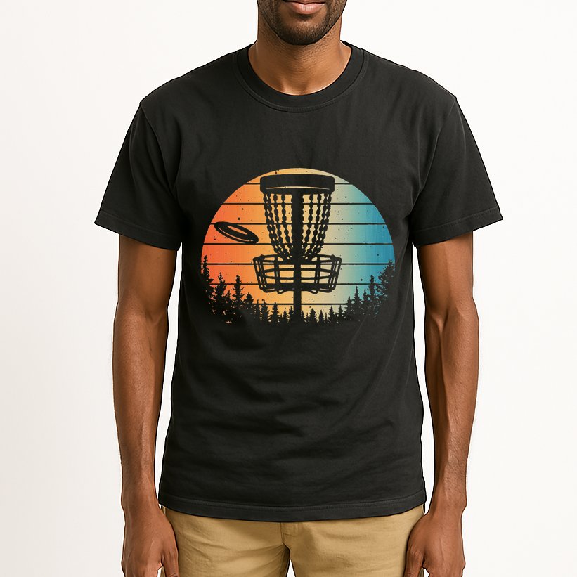 Disc Golf Art Disc Golfer Disc Golf Tall T-Shirt
