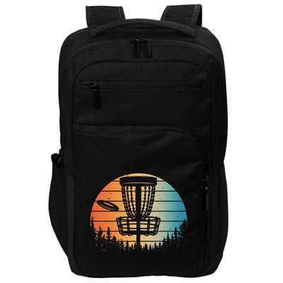 Disc Golf Art Disc Golfer Disc Golf Impact Tech Backpack