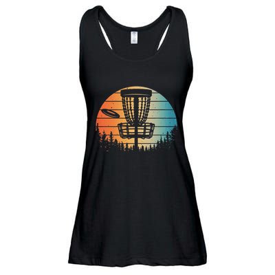 Disc Golf Art Disc Golfer Disc Golf Ladies Essential Flowy Tank
