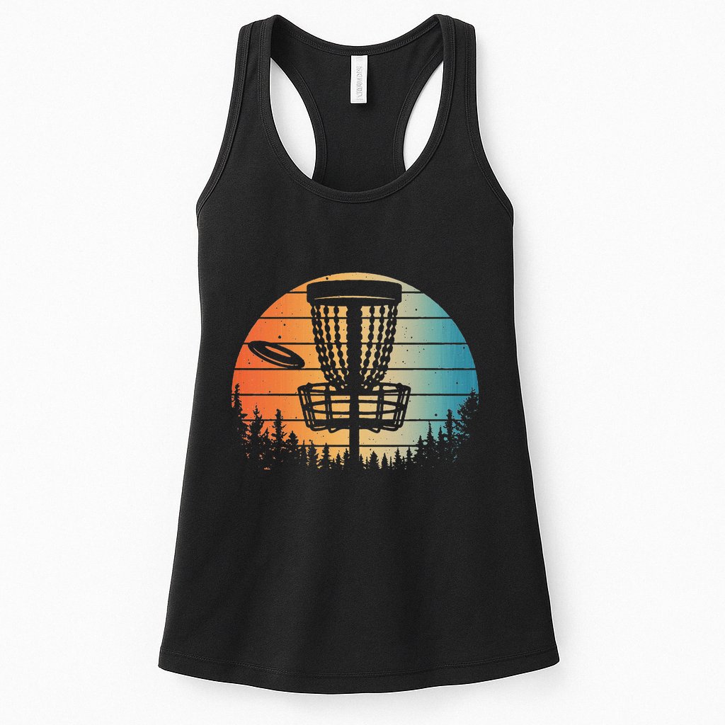 Disc Golf Art Disc Golfer Disc Golf Womens Tank Top
