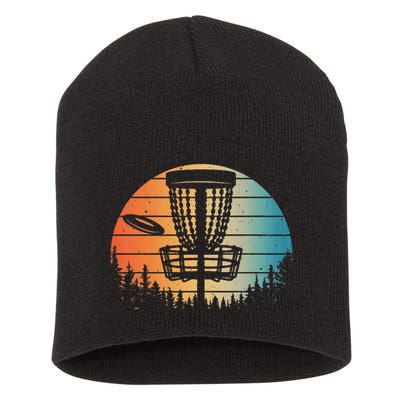 Disc Golf Art Disc Golfer Disc Golf Short Acrylic Beanie