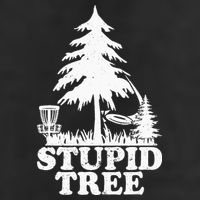 Disc Golf Art For  Stupid Tree Fun Disc Golf Player 11oz C Handle Ceramic Mug