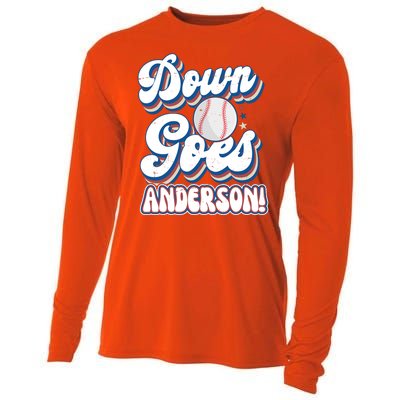 Down Goes Anderson Cooling Performance Long Sleeve Crew