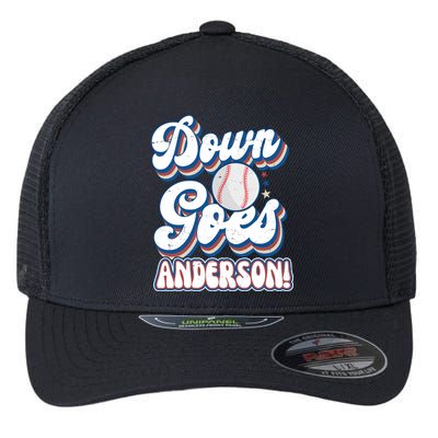 Down Goes Anderson Flexfit Unipanel Trucker Cap