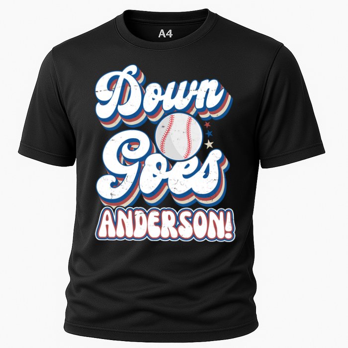 Down Goes Anderson Cooling Performance Crew T-Shirt