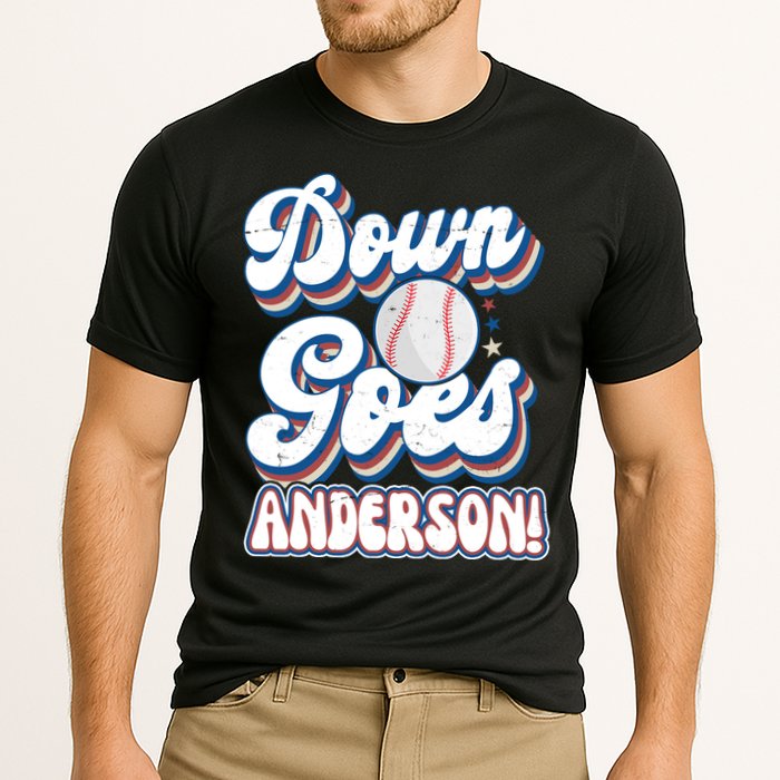 Down Goes Anderson Cooling Performance Crew T-Shirt