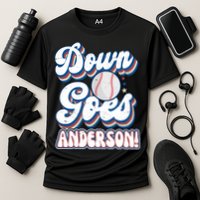 Down Goes Anderson Cooling Performance Crew T-Shirt