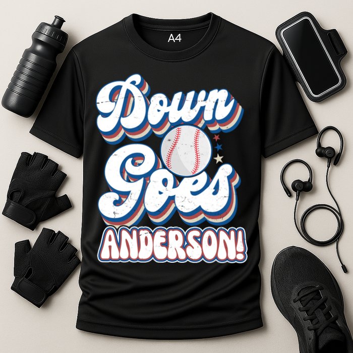 Down Goes Anderson Cooling Performance Crew T-Shirt
