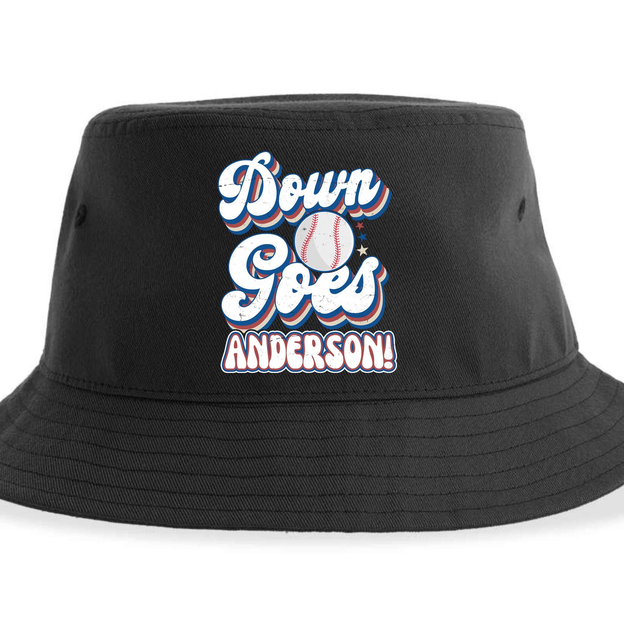 Down Goes Anderson Sustainable Bucket Hat