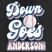 Down Goes Anderson Adult Drive Performance Visor