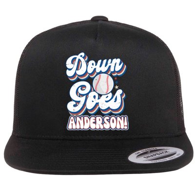 Down Goes Anderson Flatbill Hat