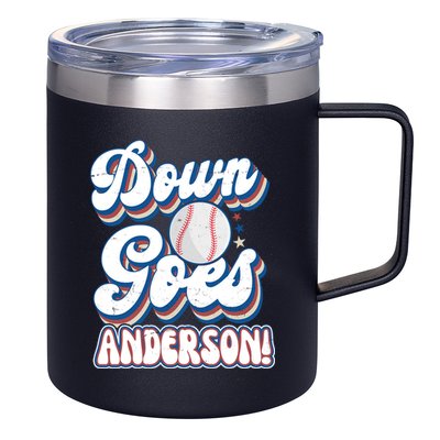 Down Goes Anderson 12oz Stainless Steel Coffee Mug