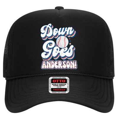 Down Goes Anderson Trucker Hat