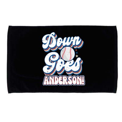 Down Goes Anderson Microfiber Hand Towel