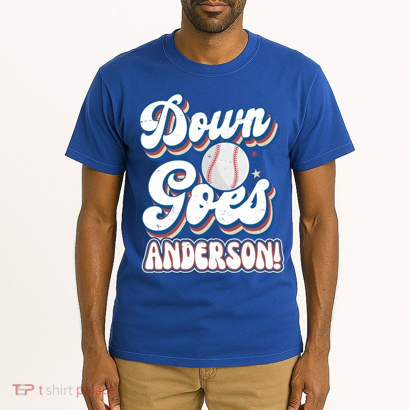 Down Goes Anderson Tall T-Shirt