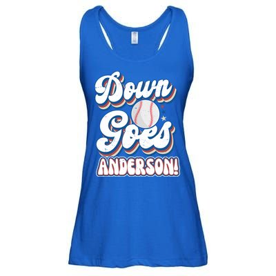Down Goes Anderson Ladies Essential Flowy Tank