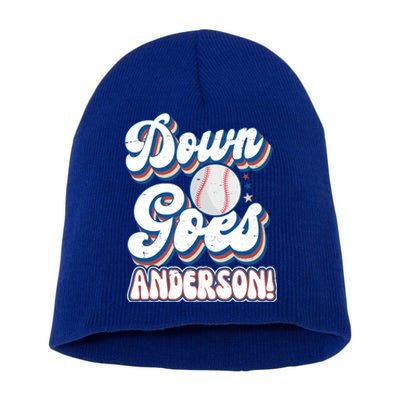 Down Goes Anderson Short Acrylic Beanie