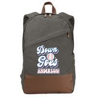 Down Goes Anderson Cotton Canvas Backpack