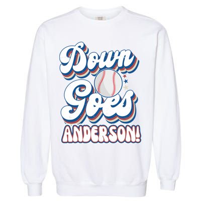 Down Goes Anderson Garment-Dyed Sweatshirt