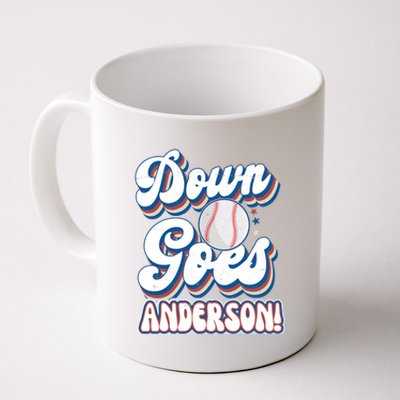 Down Goes Anderson Coffee Mug