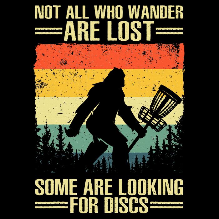 Disc Golf Art Disc Golf Player 16 in Basic Backpack