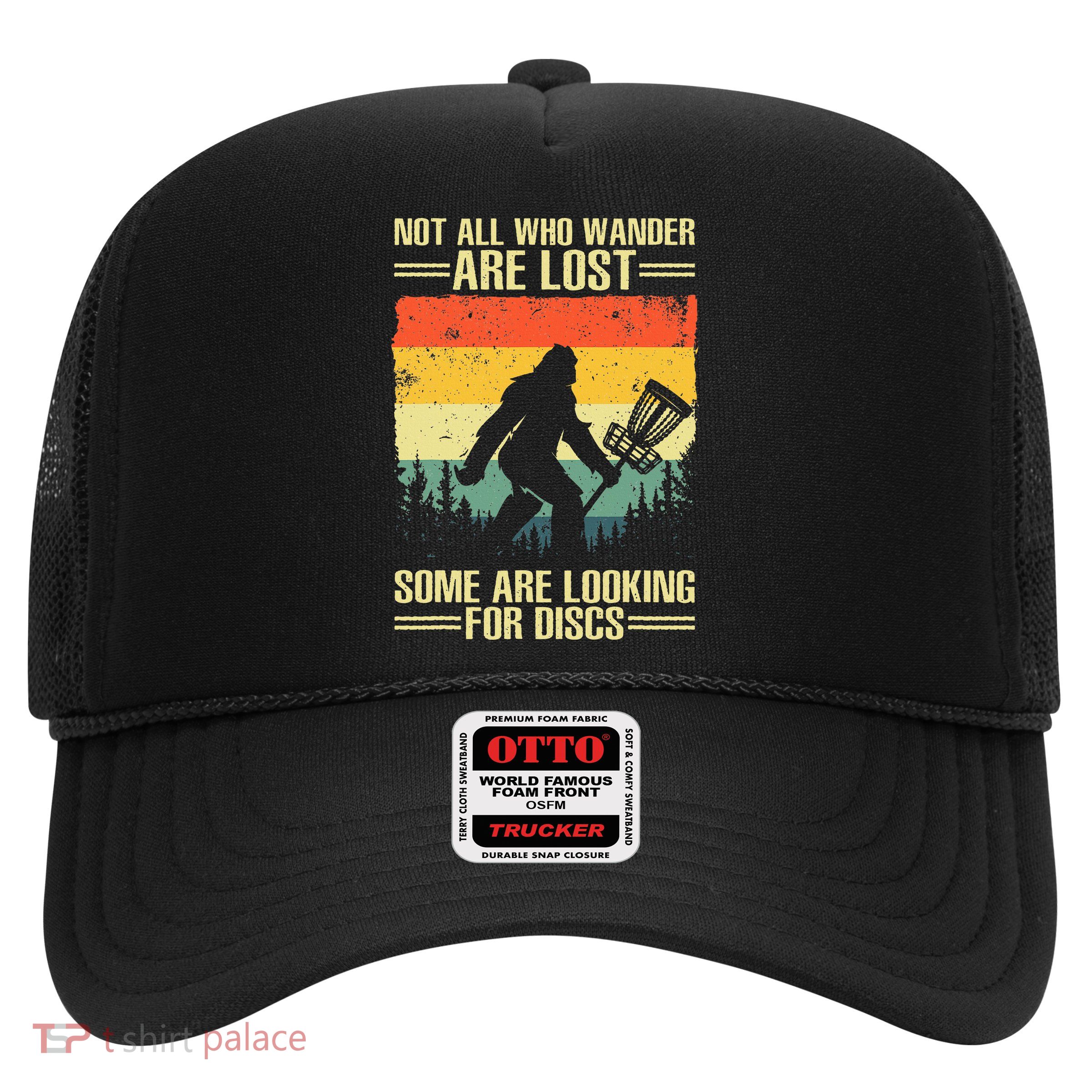 Disc Golf Art Disc Golf Player Trucker Hat