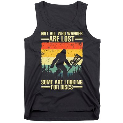 Disc Golf Art Disc Golf Player Tank Top