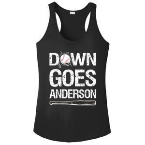 Down Goes Anderson Ladies PosiCharge Competitor Racerback Tank