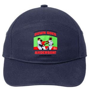 Down Goes Anderson 7-Panel Snapback Hat