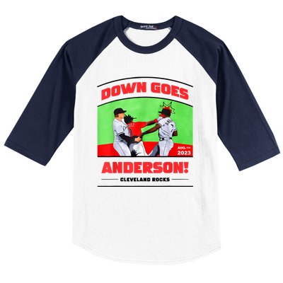 Down Goes Anderson Baseball Sleeve Shirt