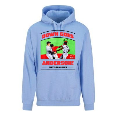 Down Goes Anderson Unisex Surf Hoodie