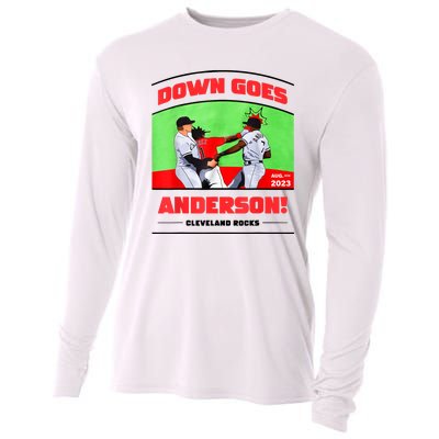 Down Goes Anderson Cooling Performance Long Sleeve Crew