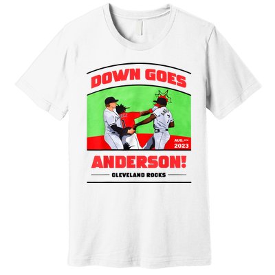 Down Goes Anderson Premium T-Shirt