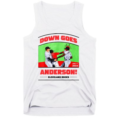 Down Goes Anderson Tank Top