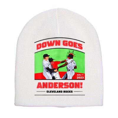 Down Goes Anderson Short Acrylic Beanie