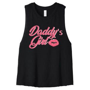 DaddyS Girl Adult Bdsm Ddlg Kinky Dom Sub Couples Women's Racerback Cropped Tank