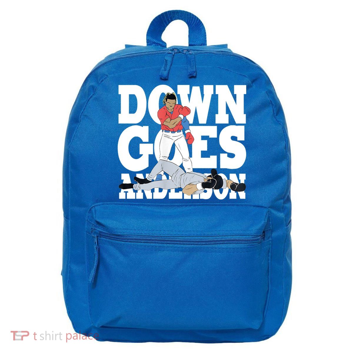 Down Goes Anderson Baseball Fight 16 in Basic Backpack