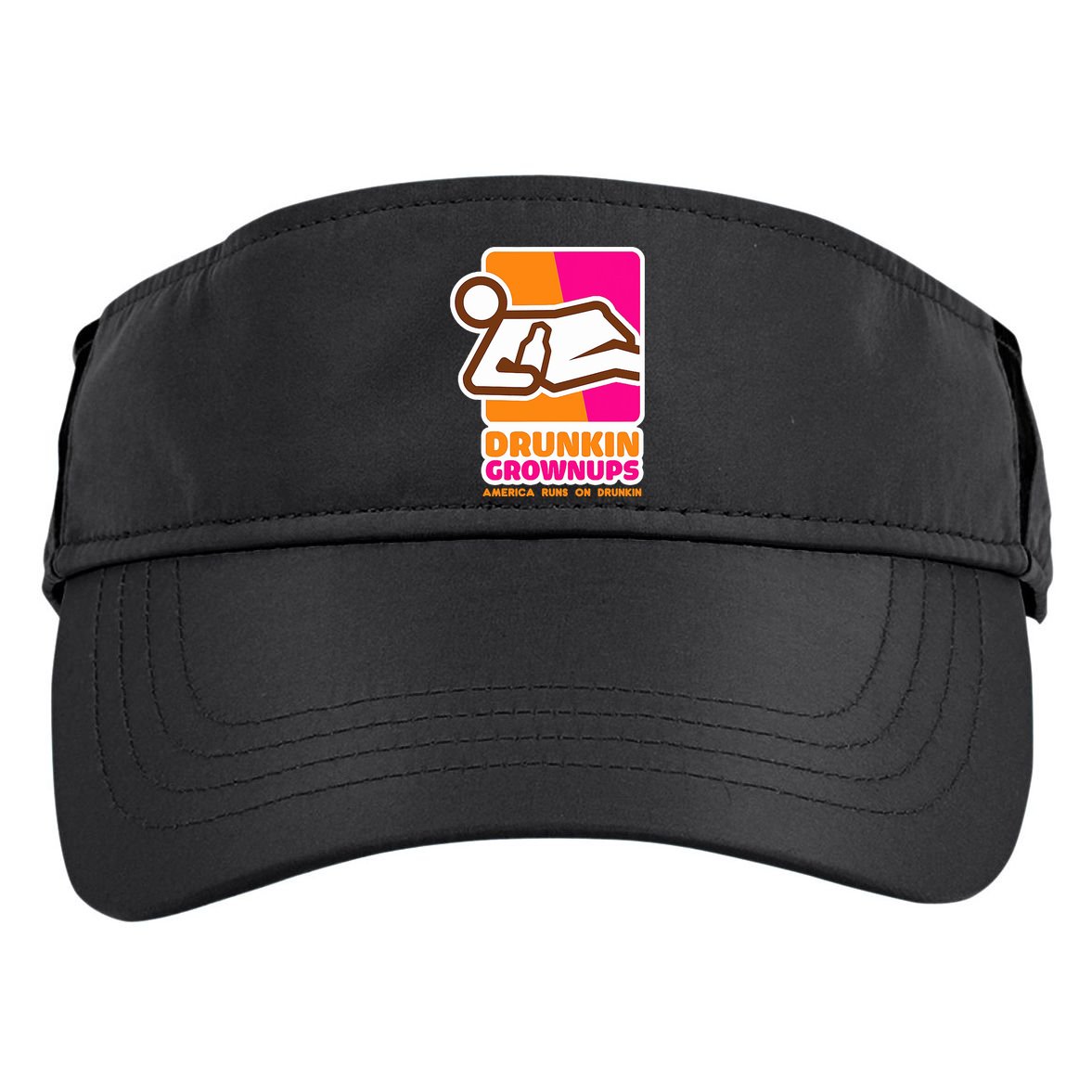 Drunkin Grownups Adult Party Sarcastic Drinking Adult Drive Performance Visor